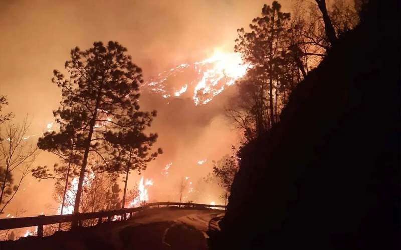 NL: Incendio en Sierra de Santiago está ‘fuera control’: Protección Civil