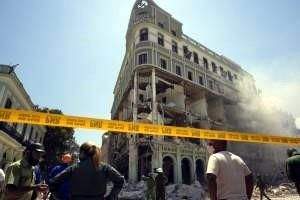 Destruye explosión hotel en La Habana; mueren 8