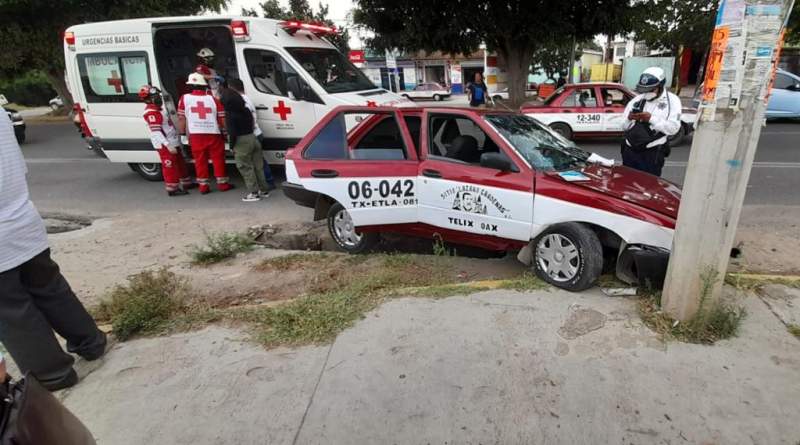 Los taxistas tuvieron un mal día en Oaxaca