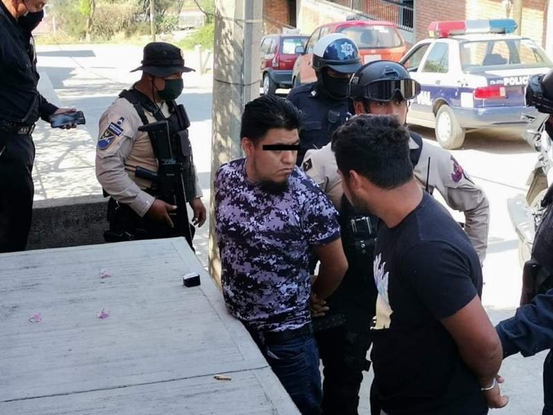 Realizan megaoperativo en la ciudad de Oaxaca y Policía Estatal detiene a dos