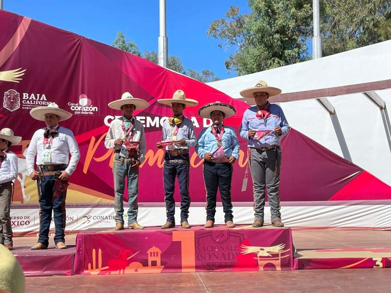 Charrería y ciclismo se cuelgan medalla de oro histórica para Oaxaca dentro de los Nacionales Conade 2022