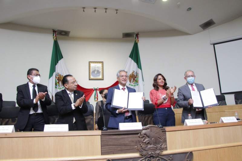 Suman esfuerzos en materia académica Poder  Judicial de Oaxaca y prestigiadas instituciones @tsjoaxaca