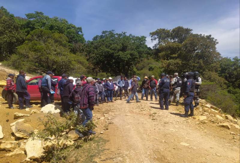 Cuatro muertos y cuatro lesionados en zona de conflicto agrario en la región de la Mixteca
