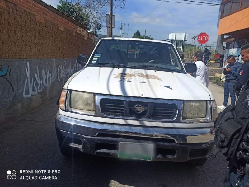 Policía Vial de Santa Lucía del Camino logra recuperar un automóvil con reporte de robo vigente