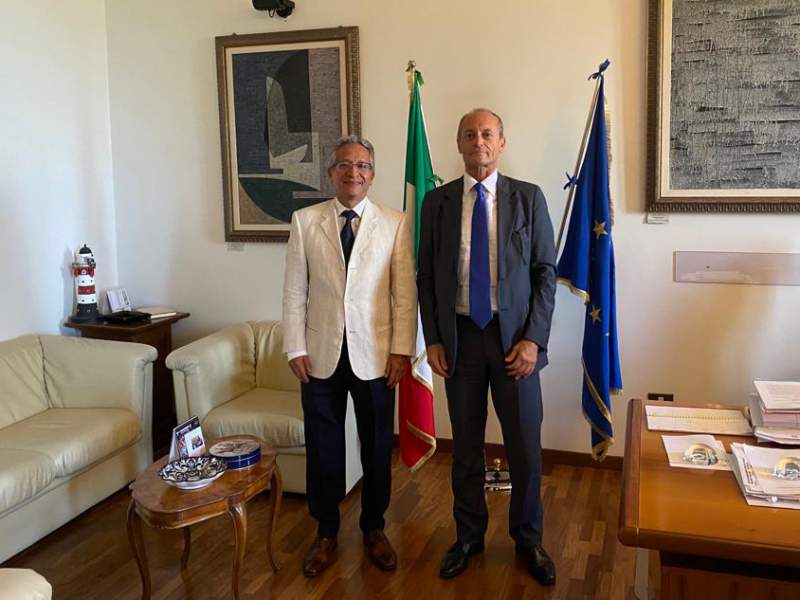 Acuerdan colaboración conjunta Titular del Poder Judicial y Procurador de Justicia de Perugia @tsjoaxaca