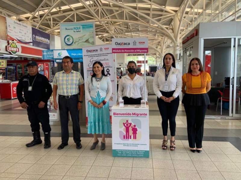 Arranca IOAM operativo “Bienvenido oaxaqueño y oaxaqueña migrante”, con motivo de la temporada de Todos Santos