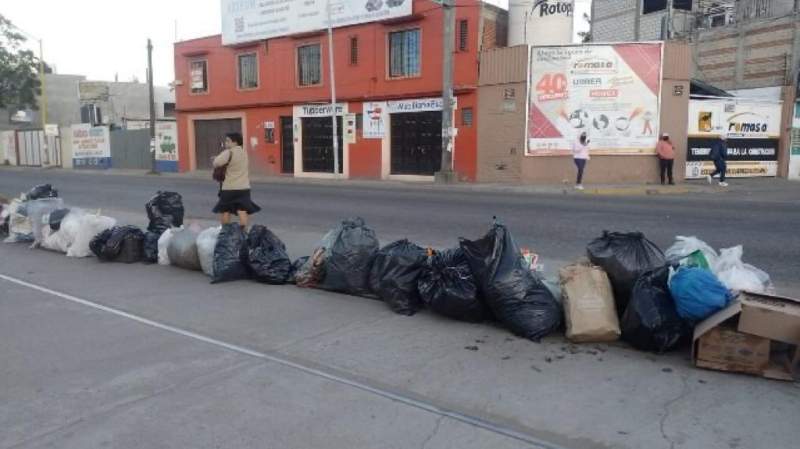 De nueva cuenta tiran basura en la ciudad de Oaxaca ante la falta de recolección