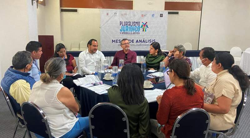 Desarrolla Poder Judicial de Oaxaca proyecto “Pluralismo Jurídico y Acceso a la Justicia”