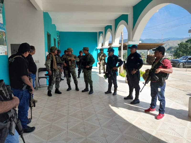 Despliegan Seguridad Pública y Sedena operativo para búsqueda de dos menores extraviados en San Pedro Atoyac en la Costa de Oaxaca