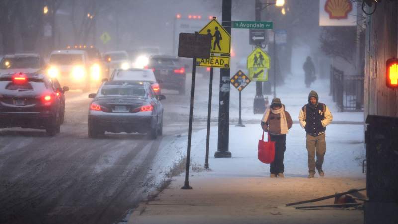 Estados Unidos se prepara para un gran temporal invernal con temperaturas de 40º bajo cero