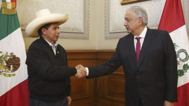 López Obrador confirma que Pedro Castillo solicitó asilo en México