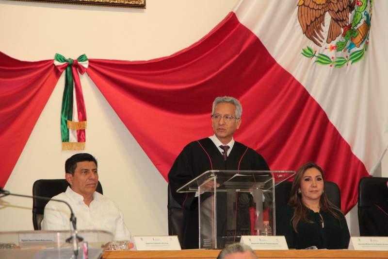Se construye en Oaxaca un sistema de justicia pluralista, moderno y dinámico: Magistrado Eduardo Pinacho
