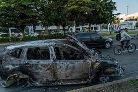 Al menos 256 automóviles fueron robados durante la captura de Ovidio Guzmán en Culiacán