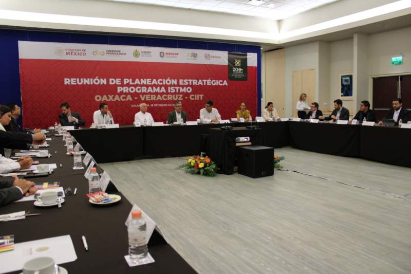 Participa Gobierno de Oaxaca en primera Reunión de Planeación Estratégica del Programa Istmo Oaxaca-Veracruz-CIIT
