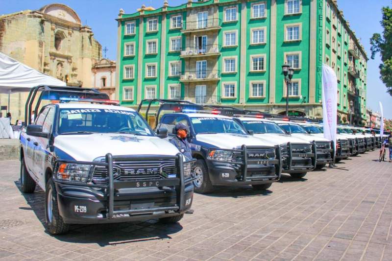 Gobierno de Salomón Jara fortalece la seguridad de las y los oaxaqueños con 150 nuevas patrullas