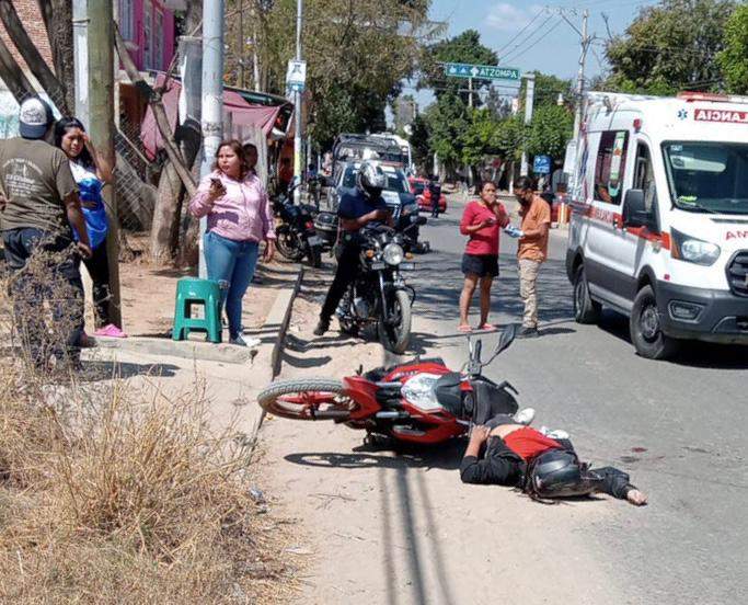 Identifican a mujer que murió en accidente de moto en Atzompa