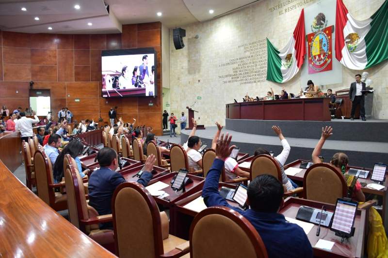 Aprueba Congreso de Oaxaca Ley de Ingresos a 67 municipios