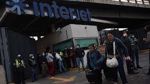 La aerolínea mexicana Interjet, declarada en quiebra
