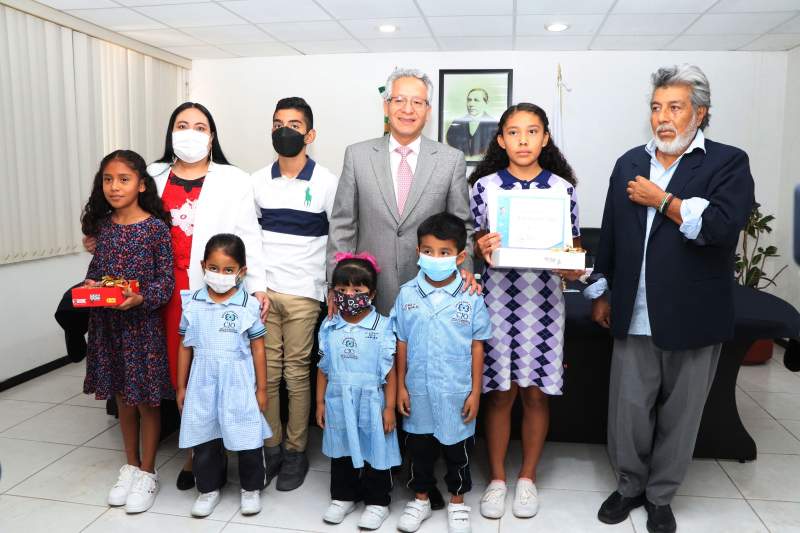 Premia Poder Judicial del Estado a niñas y niños ganadores del Primer Concurso de Dibujo Infantil
