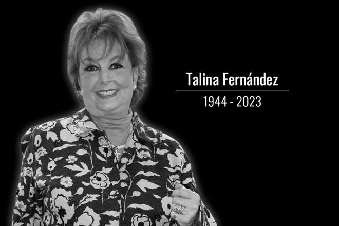Fallece la periodista Talina Fernández, a los 78 años