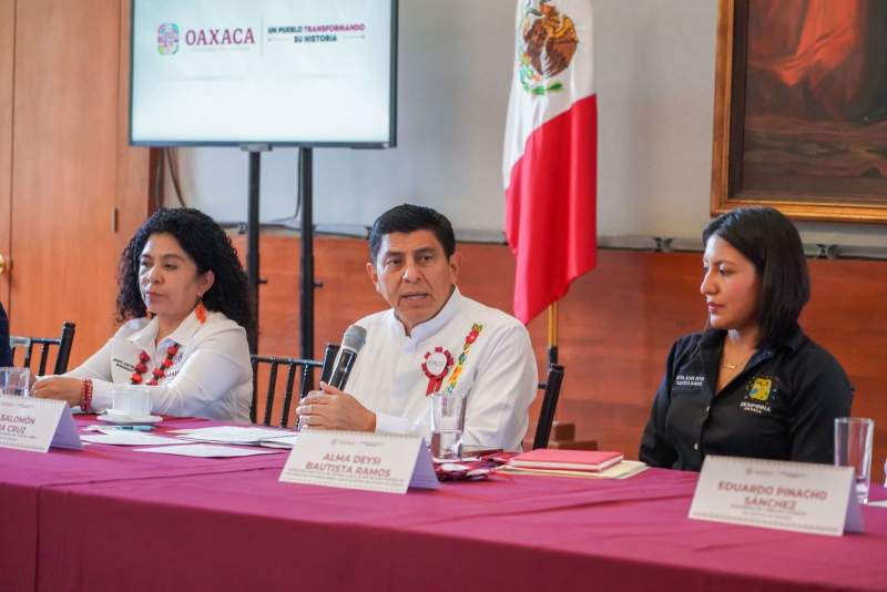 Gobierno de Oaxaca es respetuoso de la táctica y estrategia de lucha de la Sección 22, afirma Jara Cruz