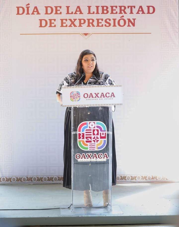 Gobierno de Oaxaca, garante del pleno respeto a la libertad de expresión como una vocación del actuar político y democrático