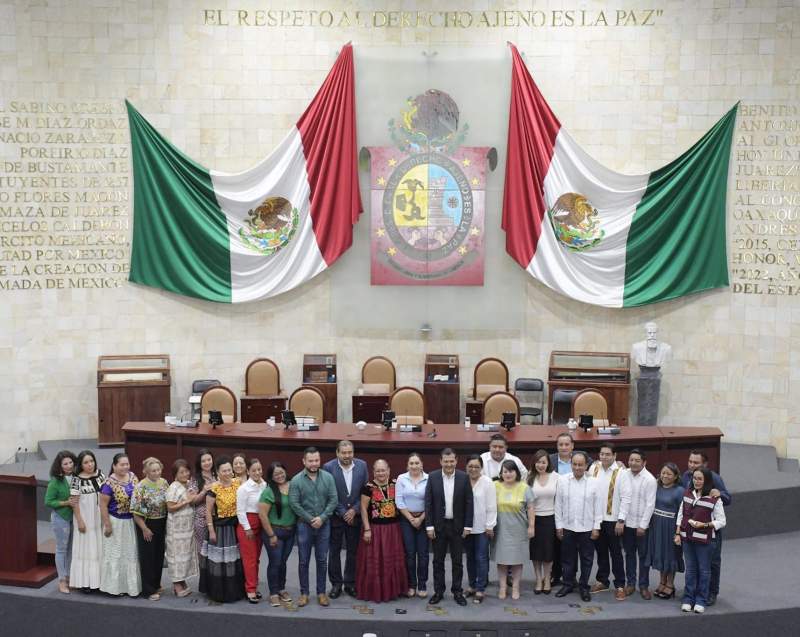Clausura Diputación Permanente del Congreso de Oaxaca periodo de receso