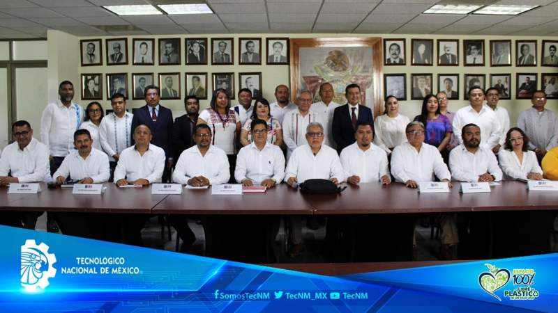 Firma TecNM Convenio con el Congreso de Oaxaca para la ejecucion del programa -Agua limpia y saneamiento del Río Papaloapan