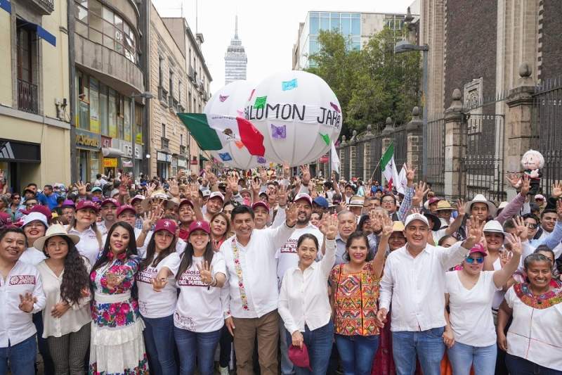 Se suma Oaxaca a la celebración del quinto aniversario del triunfo histórico del Presidente Andrés Manuel López Obrador