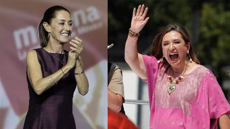 Las nominaciones de Claudia Sheinbaum y Xóchitl Gálvez dan inicio a la campaña presidencial de México
