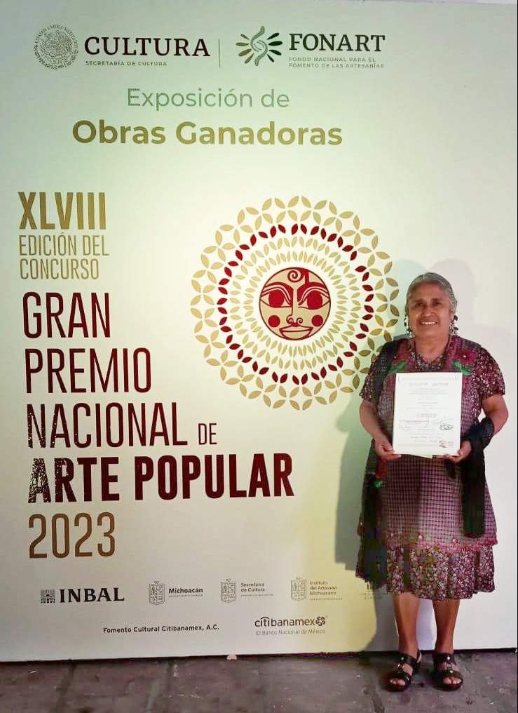 Galardonan a artesanas y artesanos oaxaqueños en el Gran Premio Nacional de Arte Popular 2023