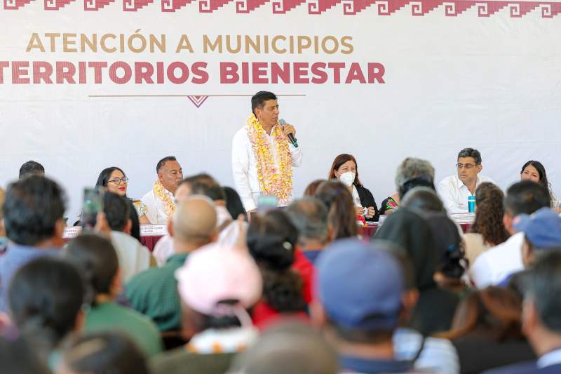 Garantiza Gobierno de Oaxaca bienestar para habitantes de Santa Cruz Xoxocotlán